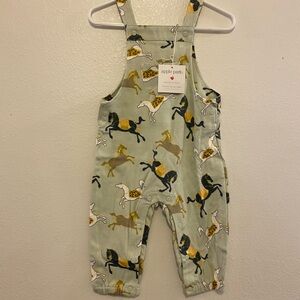 Apple Park Horse Overalls Organic Cotton NWT